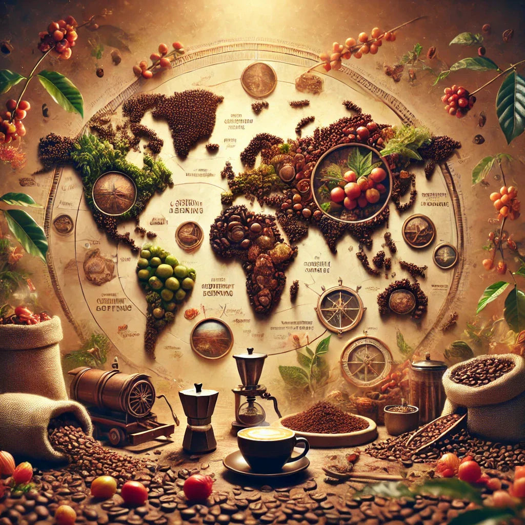 Le voyage du café : de la plantation à la tasse parfaite