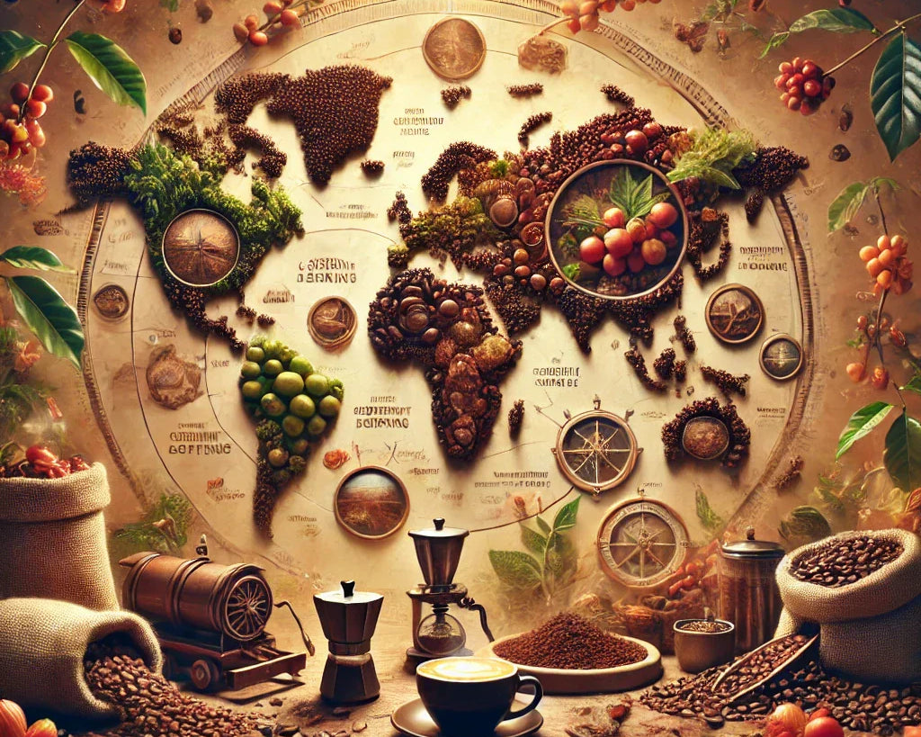 Le voyage du café : de la plantation à la tasse parfaite