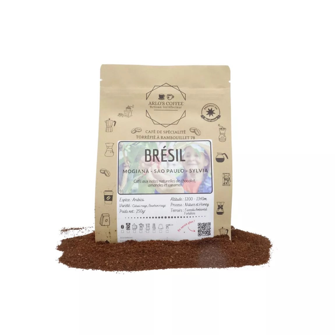 Café Brésil bio - Arlo's coffee
